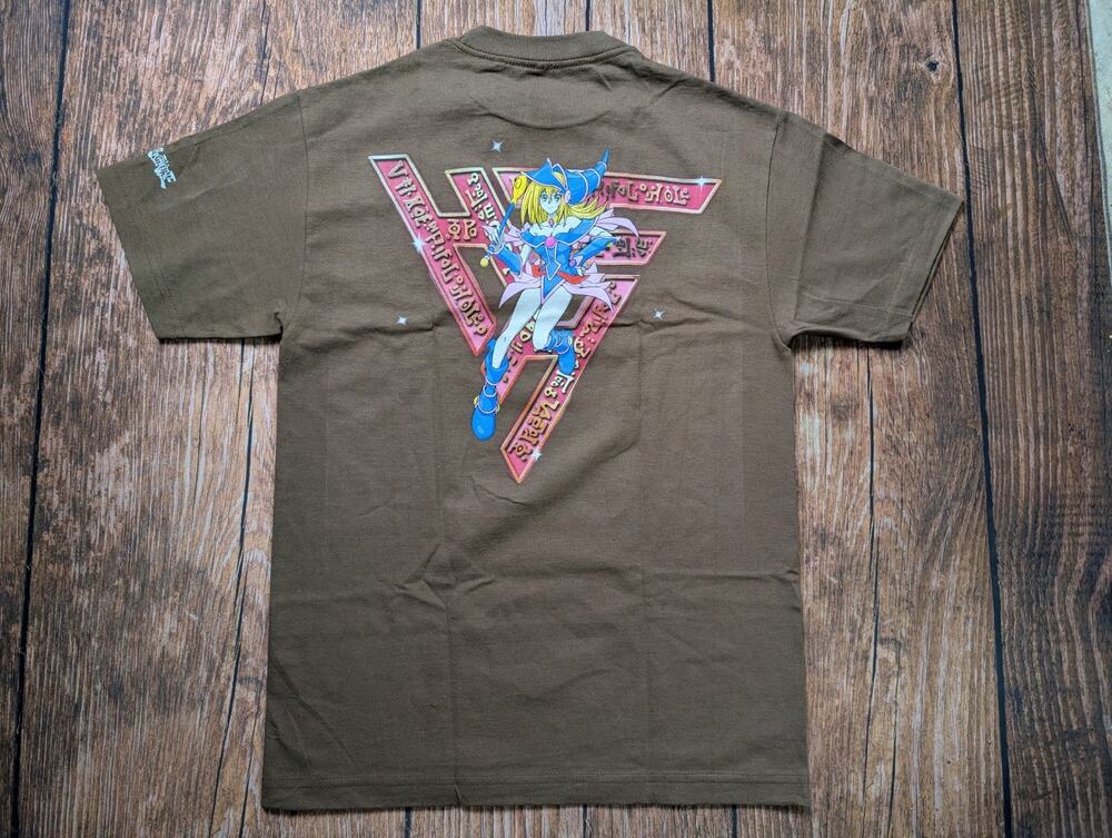 Hypland x Yu-Gi-Oh! Dark Magician Girl Graphic Cotton T-Shirt Brown M